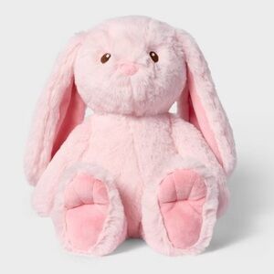 11'' Pink Bunny Stuffed Animal - Gigglescape